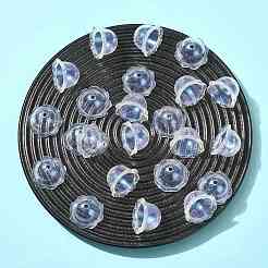 50шт прозрачные акриловые колпачки для бусин&nbsp;OACR-FS0002-41