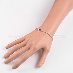 Браслеты-цепочки из нержавеющей стали&nbsp;X-BJEW-JB01930