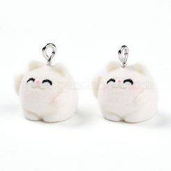 Кулоны из флокированной смолы&nbsp;FIND-S001-12A