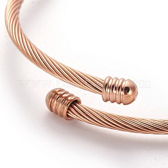 Наборы браслетов-зажимов из нержавеющей стали 304&nbsp;BJEW-L642-12