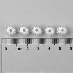 Прозрачные акриловые бусины&nbsp;TACR-S089-10mm-01