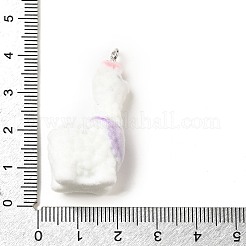 Кулоны из флокированной смолы&nbsp;LS-FIND-I044-19B