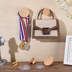 8 шт. 2-х стилистический деревянный крючок для одежды&nbsp;AJEW-AR0005-34