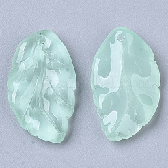 Прозрачный лак окрашенные стеклянные подвески&nbsp;LS-X1-GLAA-T013-02-C02