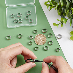 20 шт. 2 стиля 304 нержавеющая сталь разделительные бусины&nbsp;STAS-UN0041-15