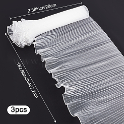 Полиэфирная сетка для обертывания цветочных букетов&nbsp;DIY-WH0542-37B