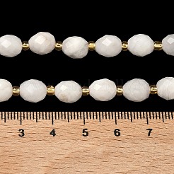 Натуральные белые сумасшедшие агатовые бусины&nbsp;G-F809-A54-01