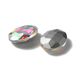 Заостренные заднее стекло горный хрусталь кабошоны DIY-WH0043-57C-01