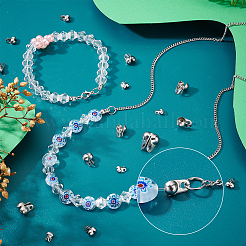 200 шт. 5-х размеров наконечники из нержавеющей стали 304&nbsp;STAS-PH0003-32