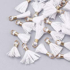 Кулон с кисточкой из поликоттона (полиэстер)&nbsp;FIND-S275-32G