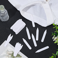 100 шт. ПВХ-подставка для воротника рубашки&nbsp;DIY-CN0003-59A