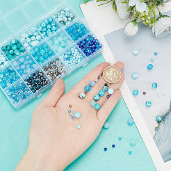 Стеклянные бусины смешанных стилей&nbsp;DIY-HY0001-83B