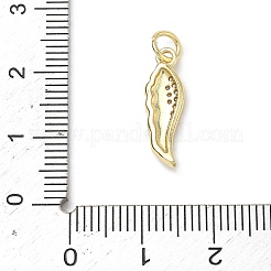 Латунные микро проложить кубического циркония подвески&nbsp;LS-KK-H255-04G-03