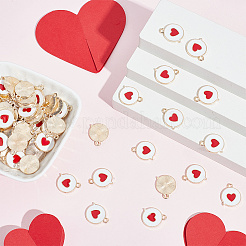 100 шт. Подвески из сплава с эмалью&nbsp;ENAM-GO0001-03