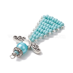 Подвески из бисера&nbsp;PALLOY-MZ00381-04