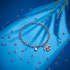 1000 шт. разъемные кольца из нержавеющей стали 304&nbsp;STAS-UN0064-15