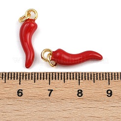 Латунь эмаль подвески&nbsp;KK-I377-01G-03