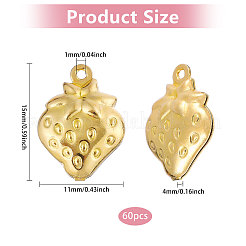 60шт латунные подвески&nbsp;KK-CA0002-86G