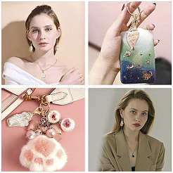 Подвески из ракушек с гальваническим покрытием&nbsp;HJEW-SC0001-08