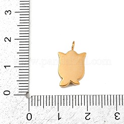 Подвески из нержавеющей стали 304 с ионным покрытием (IP).&nbsp;LS-STAS-C143-01A-G