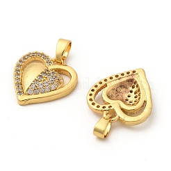 Латунные микро проложить кубического циркония подвески&nbsp;KK-G533-24G