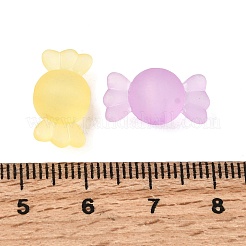 Матовые прозрачные акриловые бусины&nbsp;FACR-C001-01D