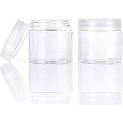 Прозрачные пластиковые бусины CON-WH0068-21