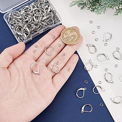 100 шт. фурнитура для сережек из нержавеющей стали 304&nbsp;STAS-AR0002-37A