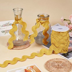 Лента из полиэстера с волнистой бахромой длиной 10 ярд.&nbsp;OCOR-GF0002-49F