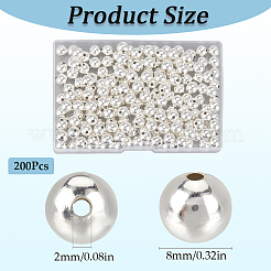 Латунные бусины&nbsp;FIND-SP0002-25F