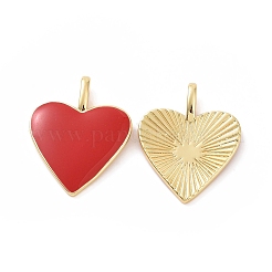 Латунь эмаль подвески&nbsp;KK-P204-14G-B