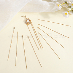 20 шт. латунная подвеска-цепочка в виде змеи с кисточками&nbsp;KK-BBC0013-66