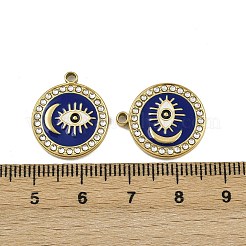 Подвески из нержавеющей стали 304 с эмалью&nbsp;STAS-L302-17G