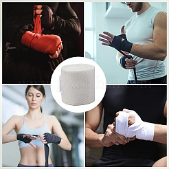 Хлопковая боксерская повязка на руку&nbsp;AJEW-WH20042-93A-04