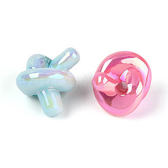 УФ-покрытие светящиеся непрозрачные акриловые бусины&nbsp;SACR-T017-90M