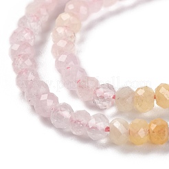 Природные морганит нитей бисера&nbsp;LS-G-F770-D04-02