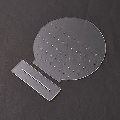 (дефектная распродажа: неровные отверстия) акриловые подставки для сережек&nbsp;LS-EDIS-XCP0001-03B