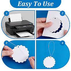 Крафт-бумага с цветочной печатью&nbsp;FIND-PH0028-75