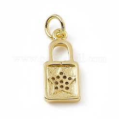 Латунные микро проложить кубического циркония подвески&nbsp;ZIRC-F132-50G