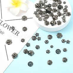 200 шт. 10 стиля колпачков из цинкового сплава&nbsp;FIND-CJ0004-70