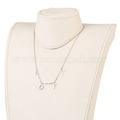 Не тускнеющие подвески из нержавеющей стали 304&nbsp;NJEW-JN03127-01