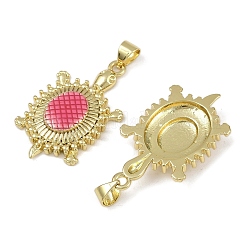 Латунь эмаль подвески&nbsp;KK-I358-071G