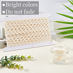 Хлопковая волнистая бахрома с отделкой лентой&nbsp;OCOR-GF0004-49D