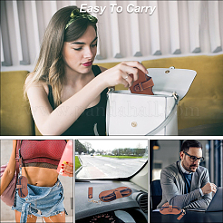 1 шт. футляры для очков из искусственной кожи&nbsp;AJEW-CN0002-63A