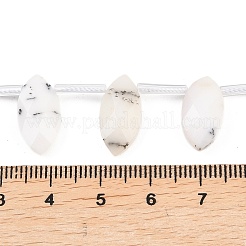 Натуральный белый опал африканские бусы пряди&nbsp;G-P607-A02-01