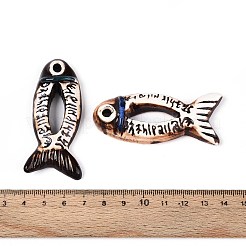 Ручной работы фарфора большие кулоны&nbsp;PORC-T133-40