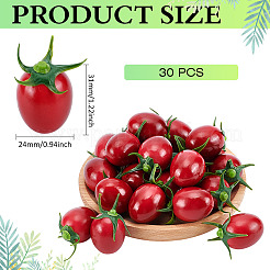 Пластиковый симулятор помидора&nbsp;AJEW-WH0696-141