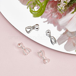 6 шт. 2 стиля 925 подвески из стерлингового серебра с застежкой-молнией&nbsp;STER-BBC0001-12