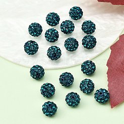 Бусины с класс А стразами&nbsp;RB-B025-21