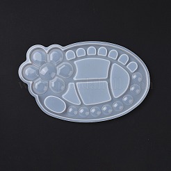 Палитра для рисования своими руками силиконовые Молды&nbsp;DIY-K058-06